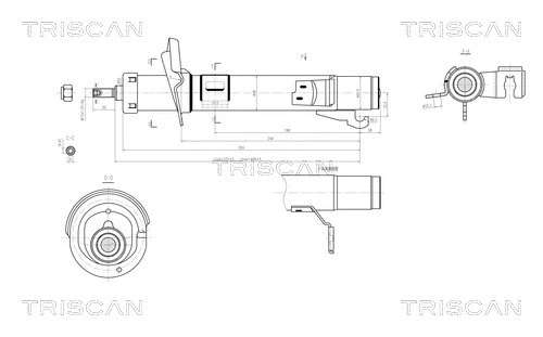 Shock Absorber (8705 16109)