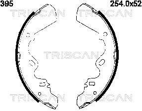 Brake Shoe Set (8100 60395)