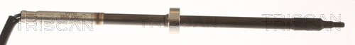 Sensor, exhaust gas temperature