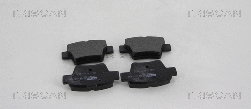 Brake Pad Set, disc brake (8110 28043)