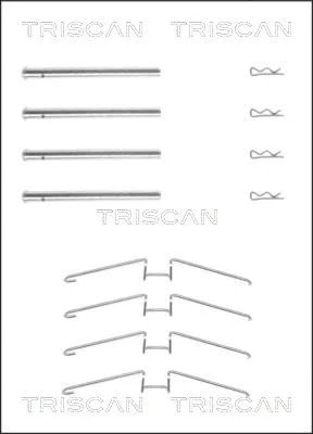 Accessory Kit, disc brake pad (8105 251599)