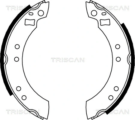 Brake Shoe Set (8100 10280)