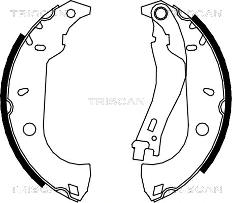Brake Shoe Set (8100 15483)