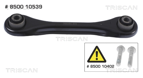 Control/Trailing Arm, wheel suspension (8500 10539)