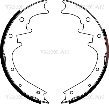 Brake Shoe Set (8100 80018)