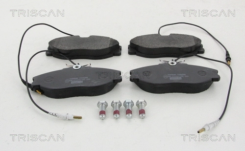 Brake Pad Set, disc brake (8110 10600)