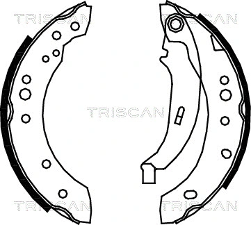 Brake Shoe Set (8100 25005)