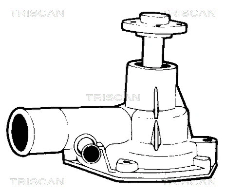 Water Pump, engine cooling (8600 13263)
