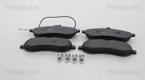 Brake Pad Set, disc brake (8110 10574)