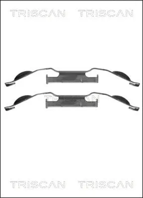 Accessory Kit, disc brake pad (8105 101611)