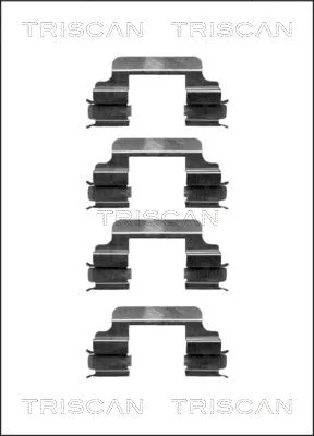 Accessory Kit, disc brake pad (8105 101614)