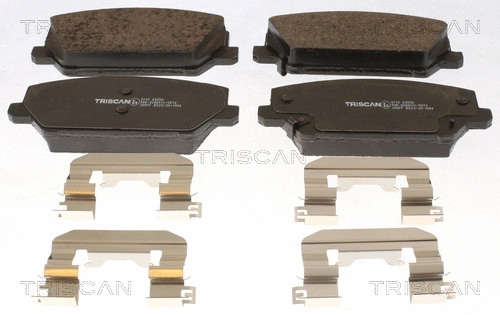Brake Pad Set, disc brake (8110 43058)