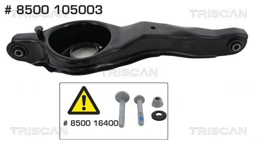 Control/Trailing Arm, wheel suspension (8500 105003)
