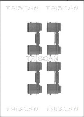 Accessory Kit, disc brake pad (8105 101649)