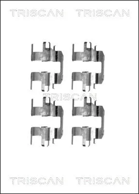 Accessory Kit, disc brake pad (8105 681536)