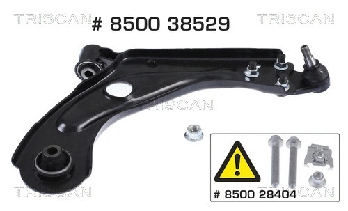 Control/Trailing Arm, wheel suspension (8500 38529)