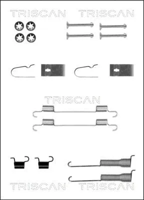 Accessory Kit, brake shoes (8105 692001)