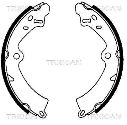 Brake Shoe Set (8100 69473)