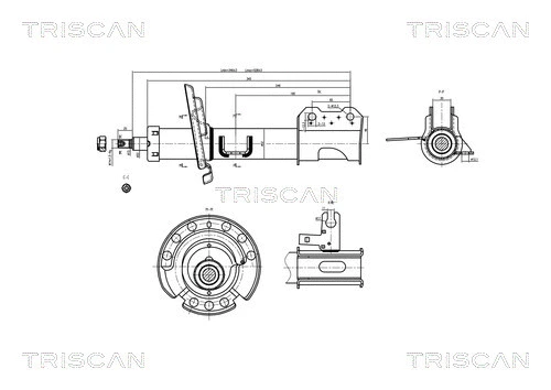 Shock Absorber (8705 24103)