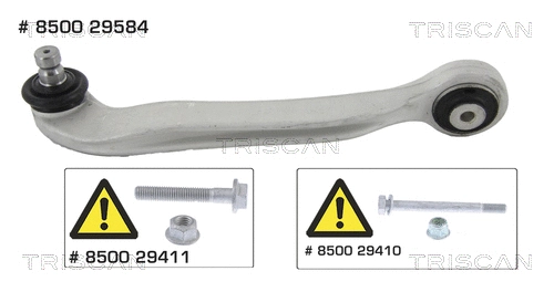 Control/Trailing Arm, wheel suspension (8500 29584)