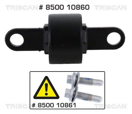 Mounting, control/trailing arm (8500 10860)