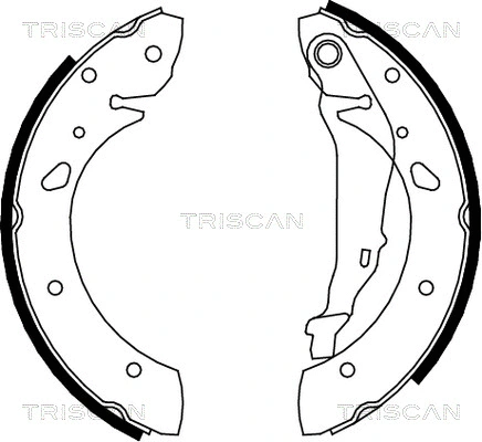 Brake Shoe Set (8100 13624)
