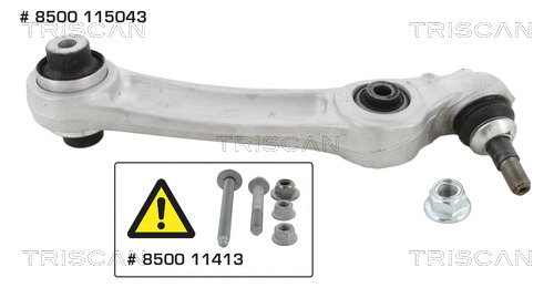 Control/Trailing Arm, wheel suspension (8500 115043)