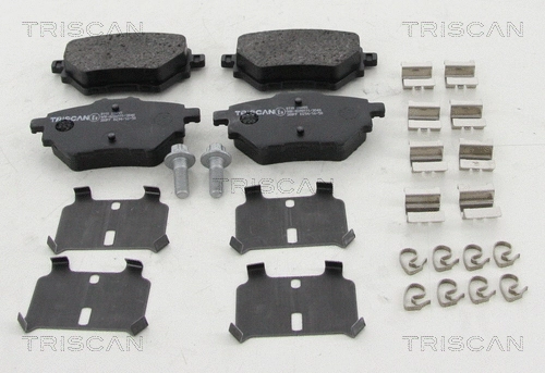 Brake Pad Set, disc brake (8110 28055)