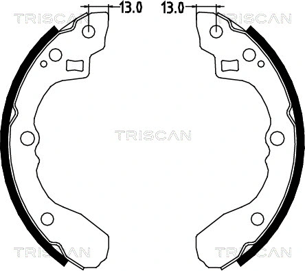 Brake Shoe Set (8100 18590)