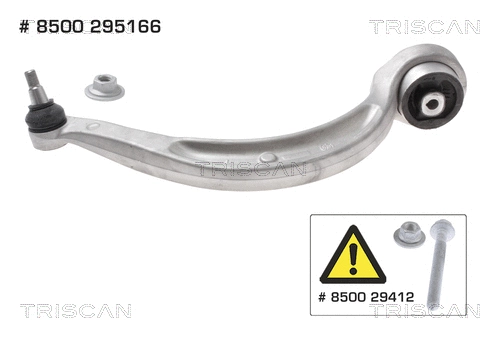 Control/Trailing Arm, wheel suspension (8500 295166)