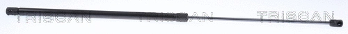 Gas Spring, bonnet (8710 29152)
