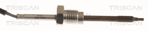 Sensor, exhaust gas temperature