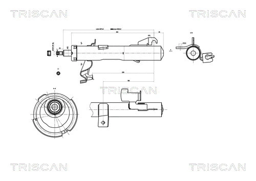 Shock Absorber (8705 50101)