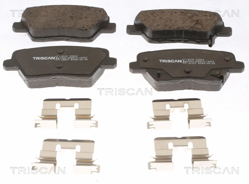 Brake Pad Set, disc brake (8110 43062)