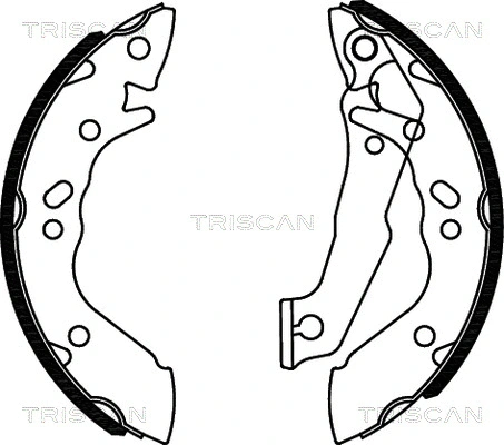 Brake Shoe Set (8100 43560)
