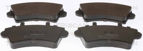 Brake Pad Set, disc brake (8110 10527)