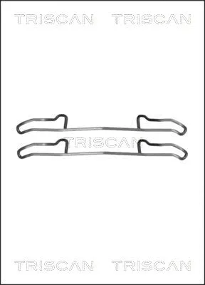 Accessory Kit, disc brake pad (8105 241536)