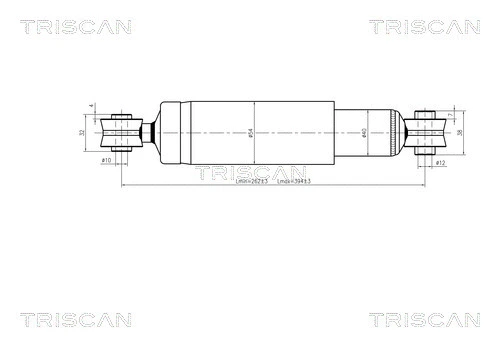 Shock Absorber (8705 15201)