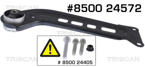 Control/Trailing Arm, wheel suspension (8500 24572)