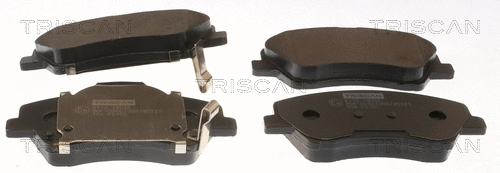 Brake Pad Set, disc brake (8110 18036)