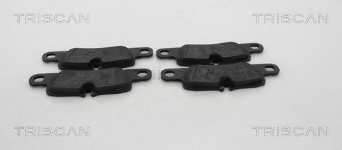 Brake Pad Set, disc brake (8110 20004)