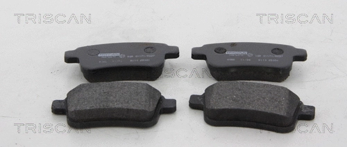 Brake Pad Set, disc brake (8110 25031)