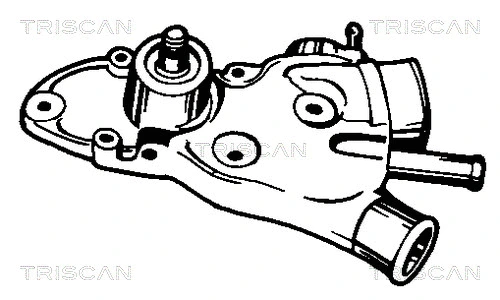 Water Pump, engine cooling (8600 28079)