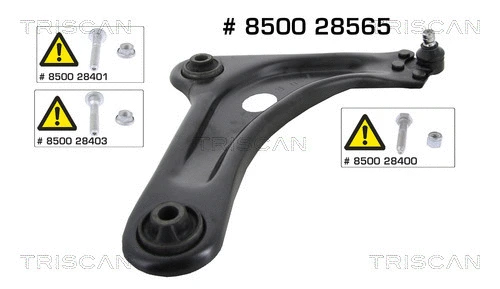 Control/Trailing Arm, wheel suspension (8500 28565)