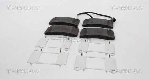 Brake Pad Set, disc brake (8110 12019)