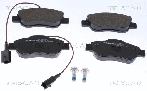 Brake Pad Set, disc brake (8110 16169)