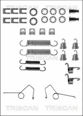 Accessory Kit, brake shoes (8105 252568)