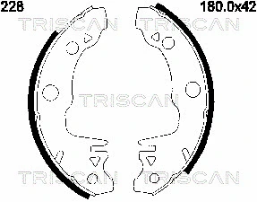Brake Shoe Set (8100 16518)