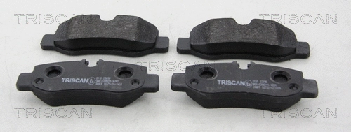Brake Pad Set, disc brake (8110 69022)