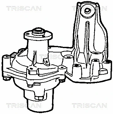 Water Pump, engine cooling (8600 15886)